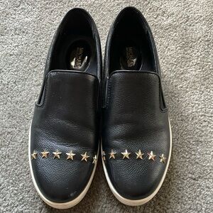 Michael Kors Leather Slip on Sneakers